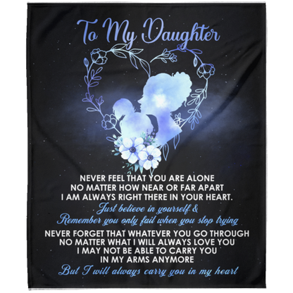 To My Daughter | FLM Arctic Fleece Blanket 50x60