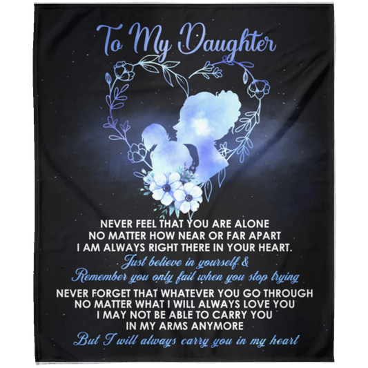 To My Daughter | FLM Arctic Fleece Blanket 50x60