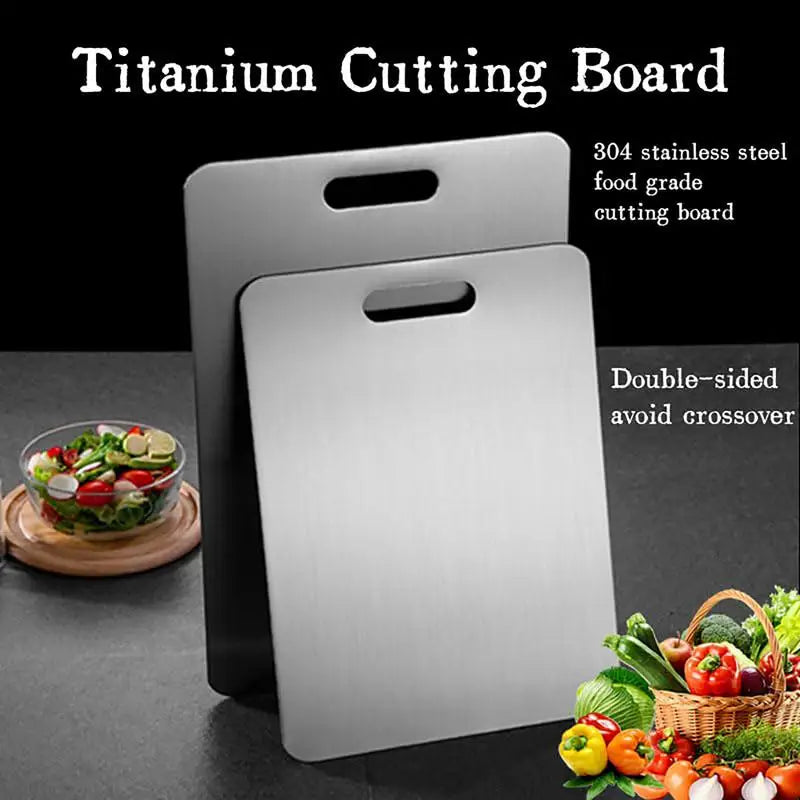 100% Pure Titanium Master Cutting Board